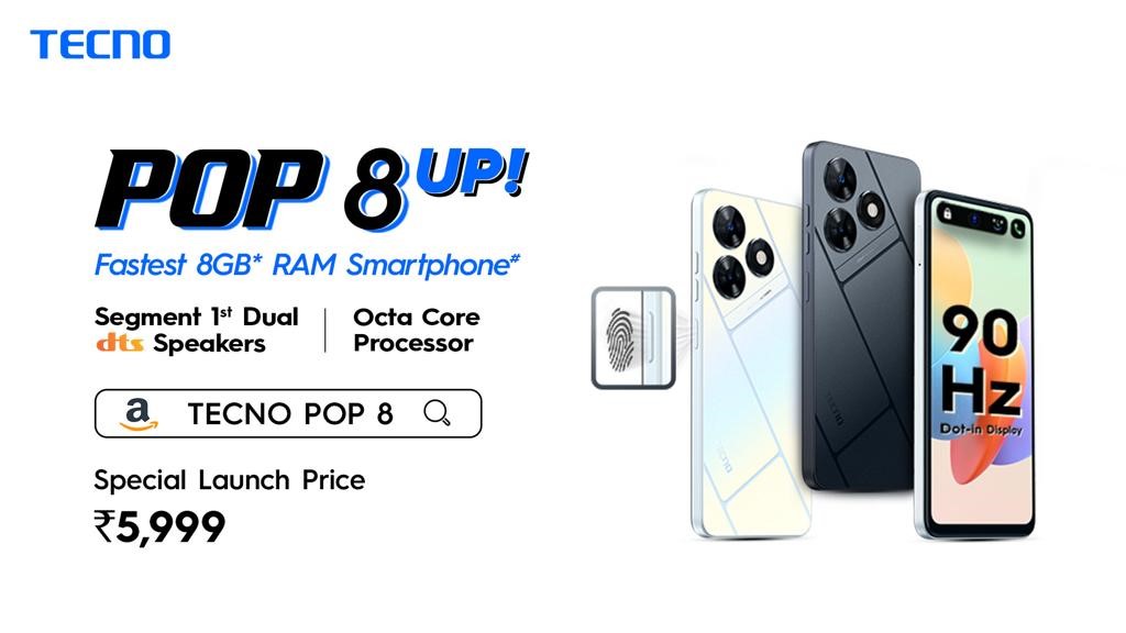 TECNO POP 8: Pricing and Availability