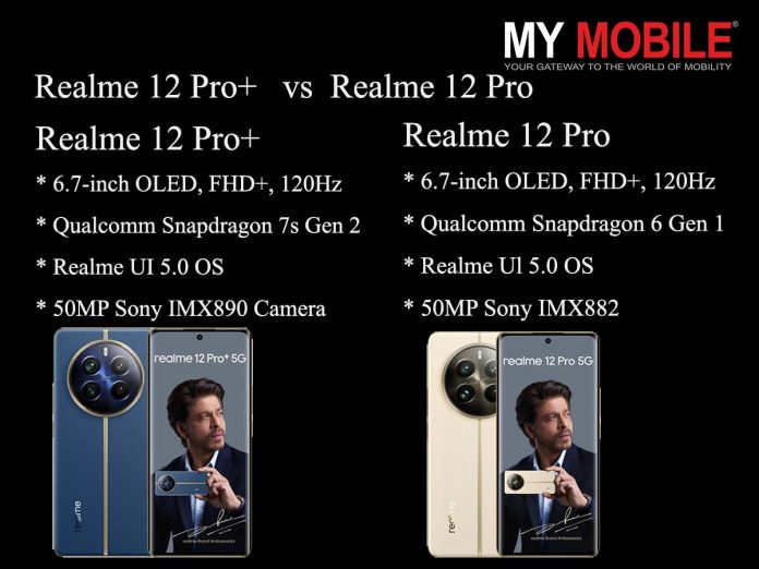 Realme 12 Pro+ vs Realme 12 Pro