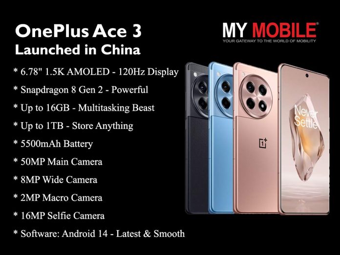 OnePlus Ace 3