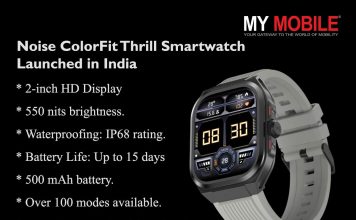 Noise ColorFit Thrill Smartwatch
