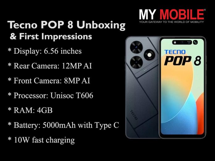 Tecno POP 8 Unboxing and First Impressions Tecno POP 8 Unboxing and First Impressions