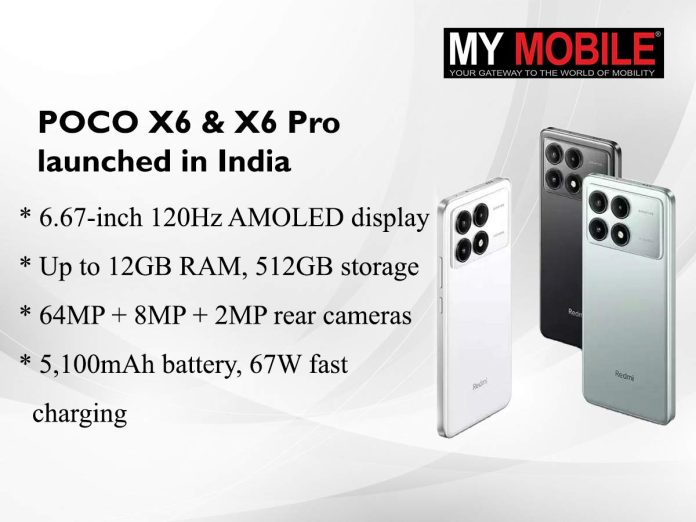 POCO X6 Pro Launched in India POCO X6 Pro Launched in India