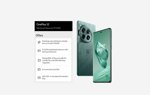 OnePlus 12 Goes on Sale in India