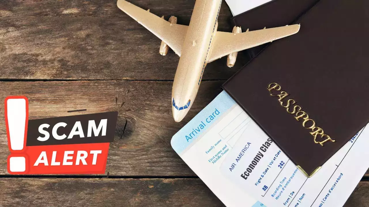 What is the Airline Ticket Scam According to INTERPOL?