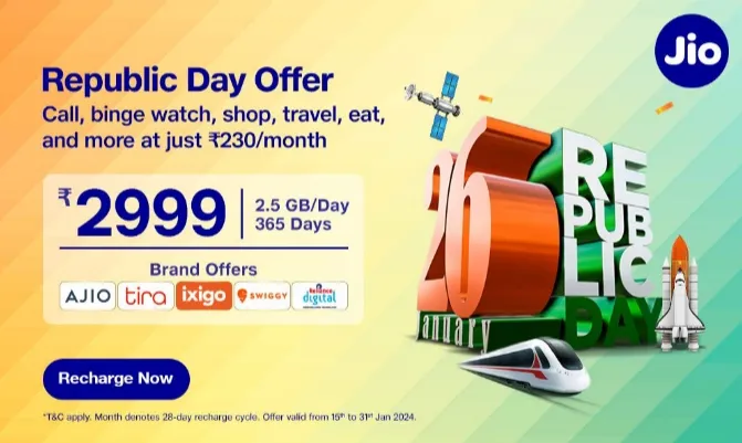 Jio Republic Day Offer: Details