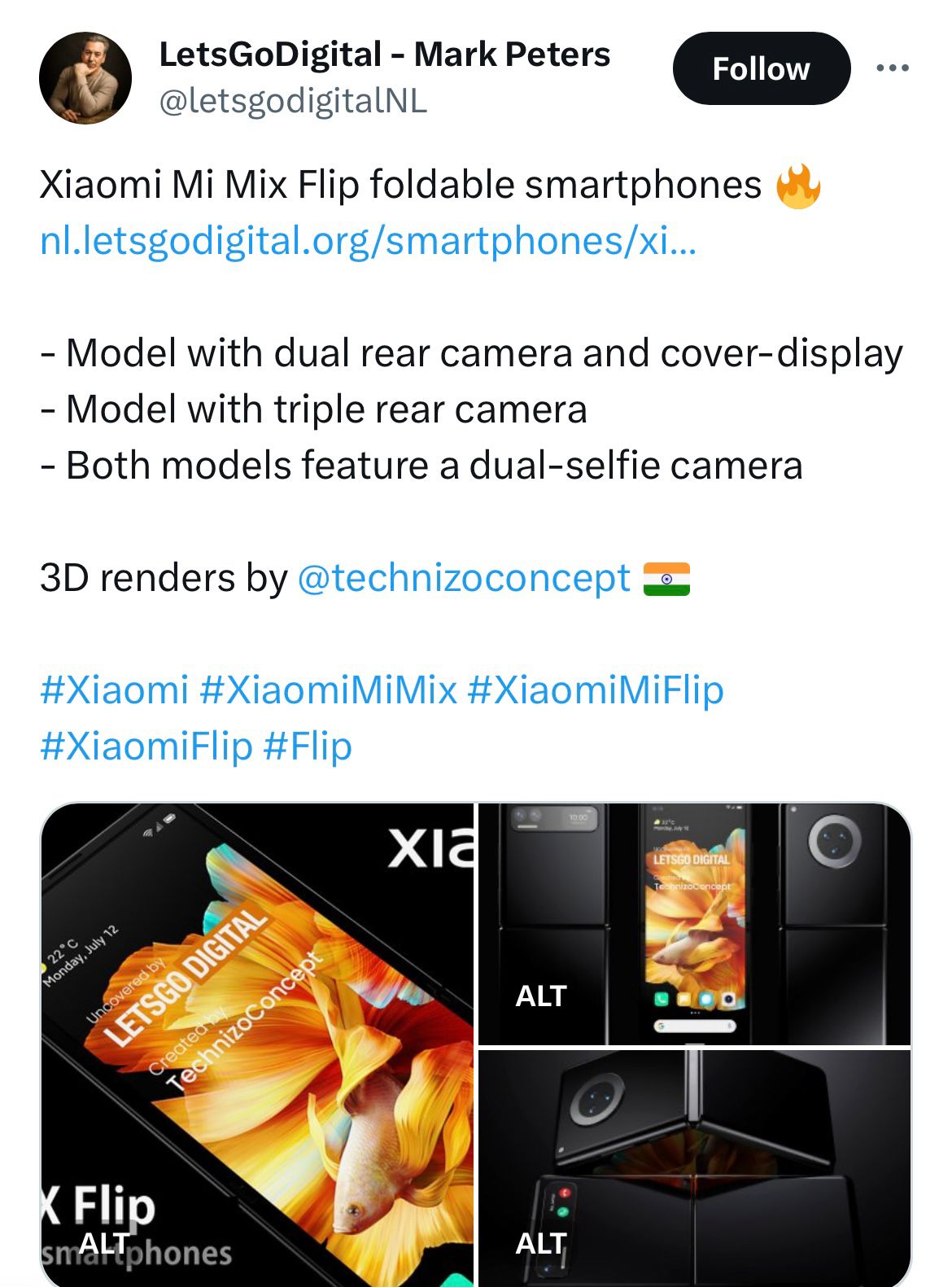 Xiaomi's Upcoming Mix Flip