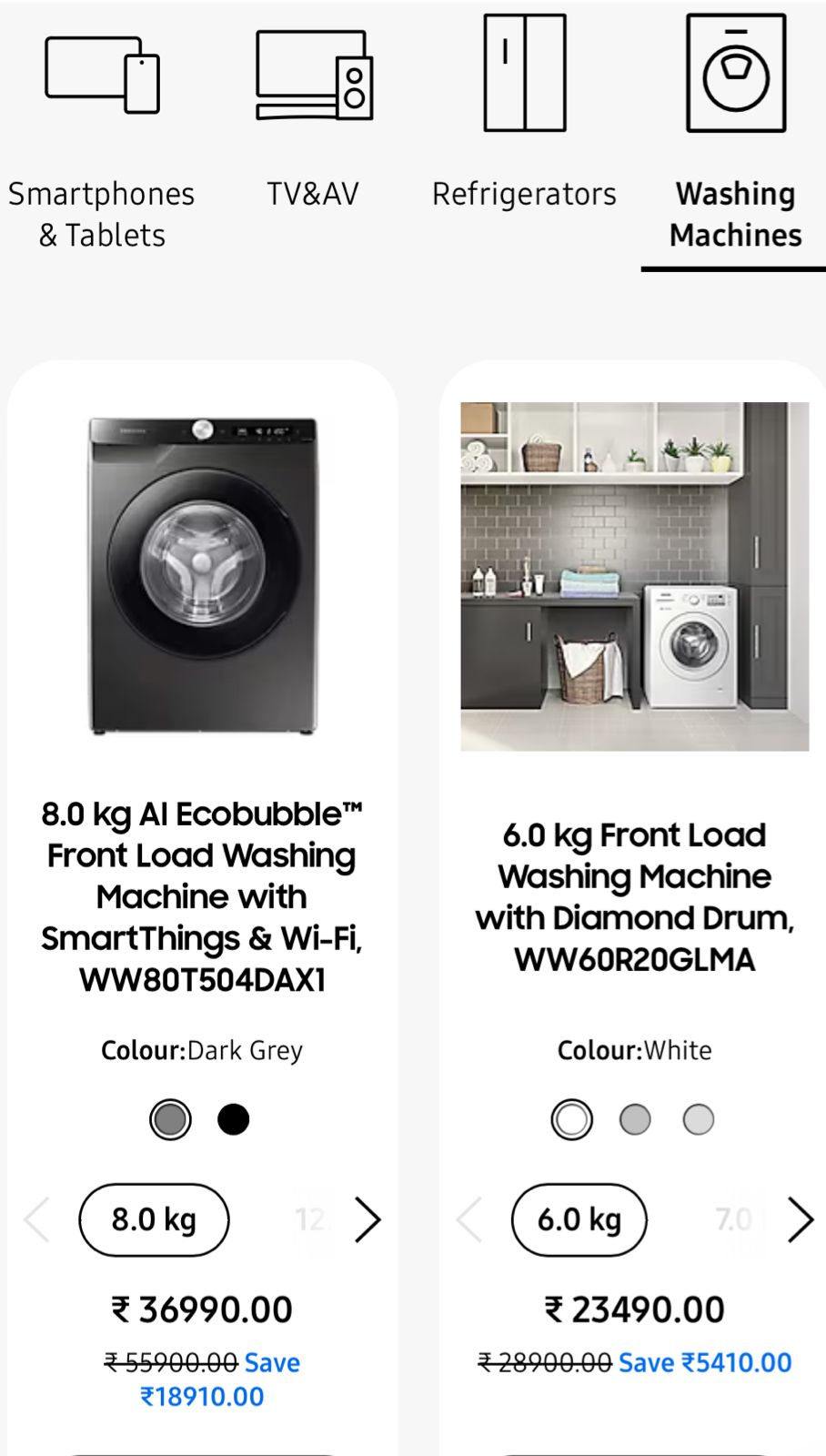 Samsung Appliances Offers