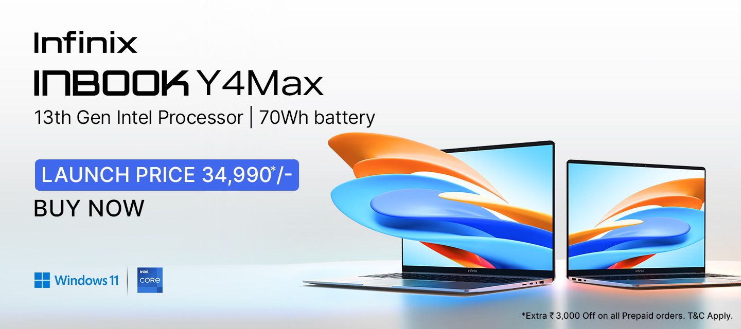 Infinix INBOOK Y4 Max Goes On Sale On Flipkart