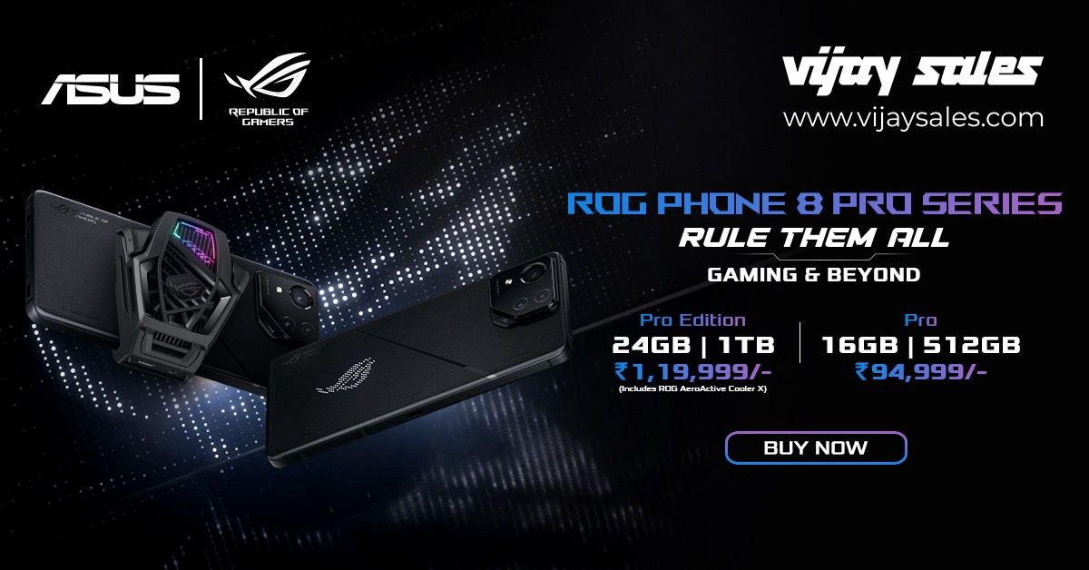 Vijay Sales Sets the Stage for ASUS ROG Phone 8 Pro Series in India