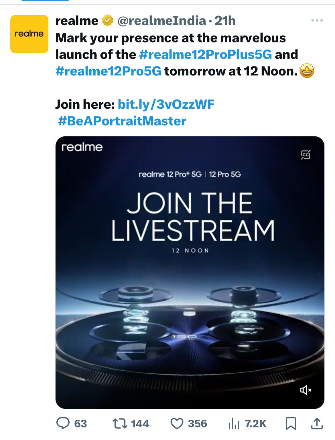 Realme 12 Pro Series Launch Event Time: How to Watch Online Live Streaming