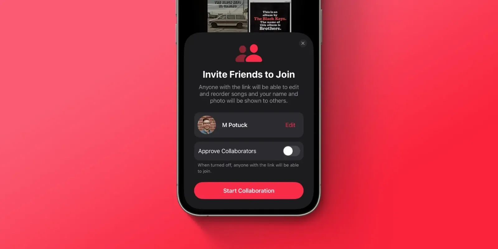 Collaborative Playlists and Social Features