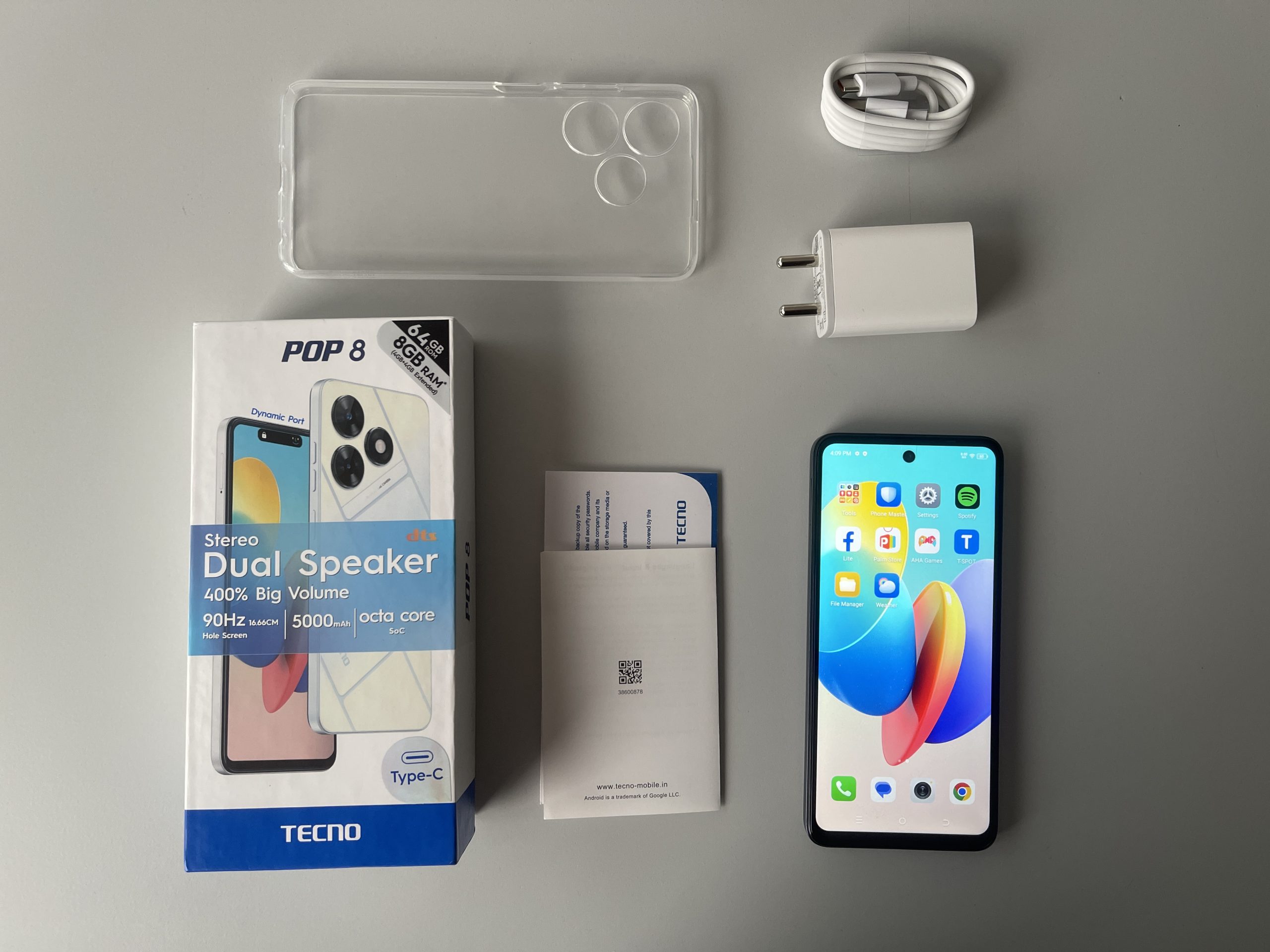 Tecno POP 8: Unboxing Experience