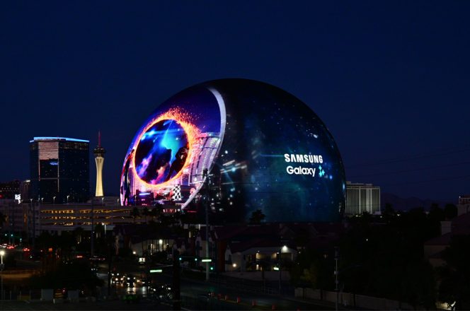 Samsung Open’s ‘Portal’ in the Las Vegas Sphere