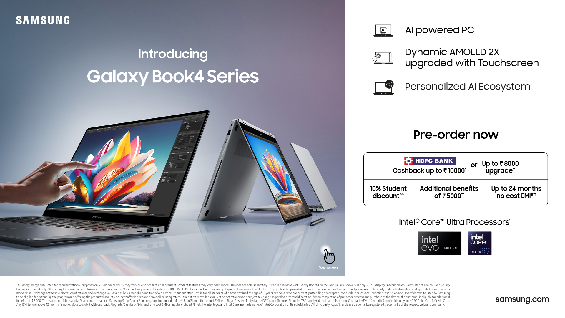 Galaxy Book4 Series: Pricing and Features