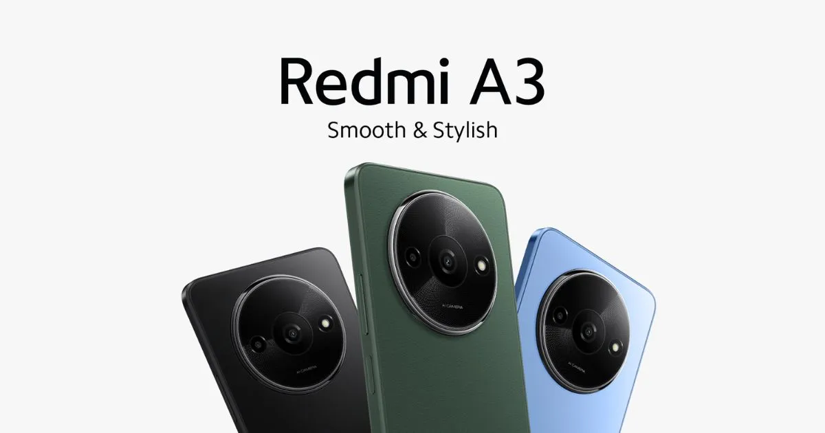 Xiaomi Redmi A3 Launched in India