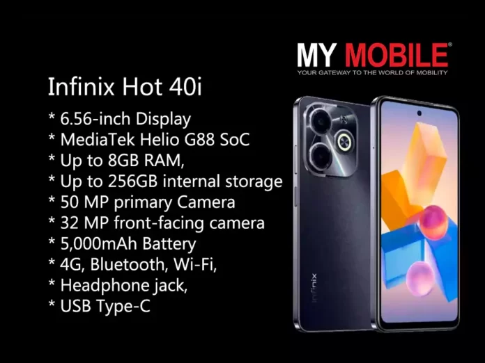 Infinix Hot 40i Microsite Goes Live on Flipkart; Set to Launch in India on 14th February