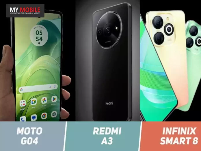 Moto G04 vs Redmi A3 vs Infinix Smart 8: Who Wins This Budget Smartphone Showdown?