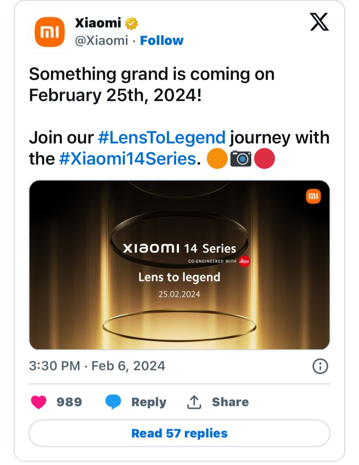 Xiaomi 14 Ultra rumoured to join with superior camera specs and performance