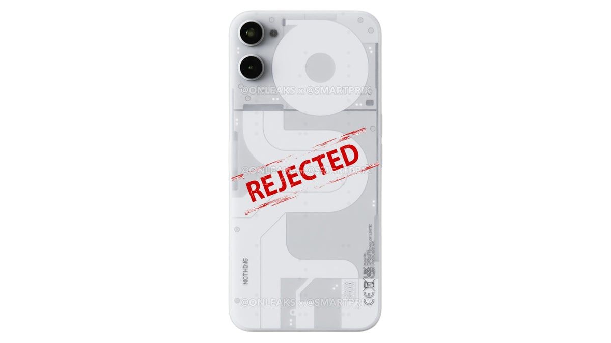 Misleading renders corrected, confirming the iconic circular camera module