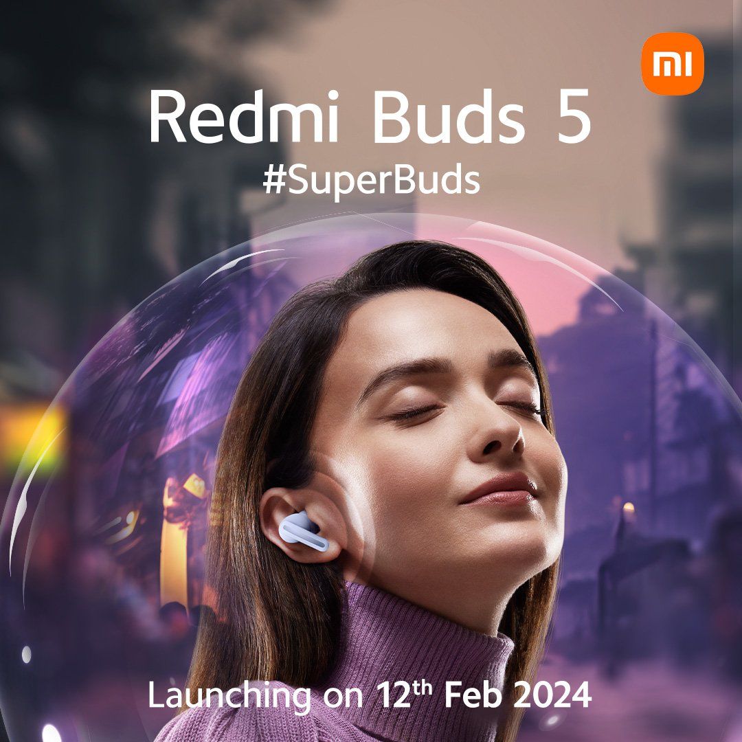Xiaomi Launches Redmi Buds 5 with ANC in India