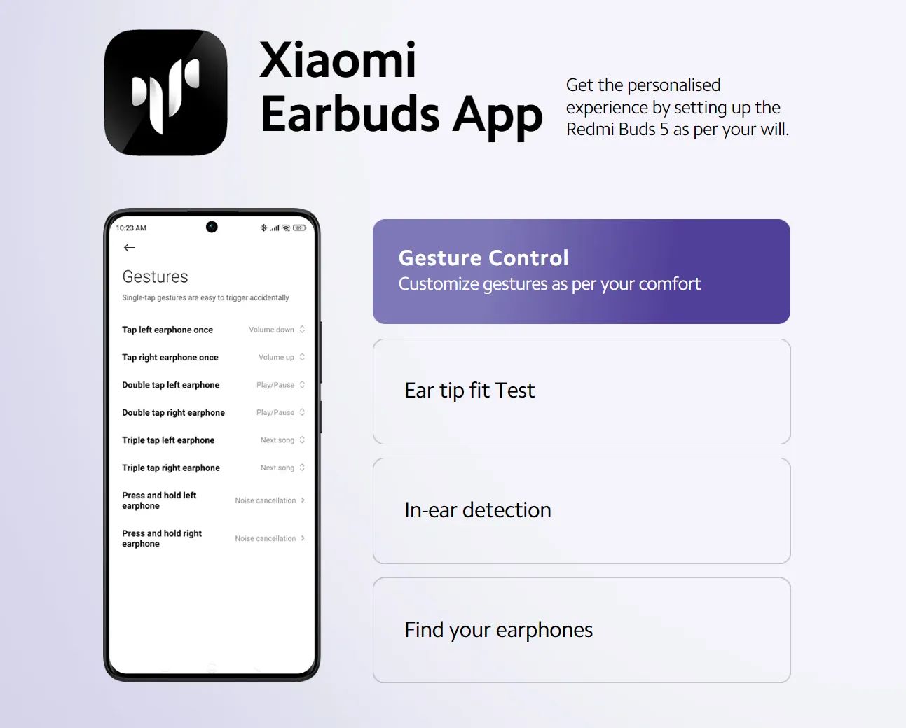 Xiaomi Earbuds App