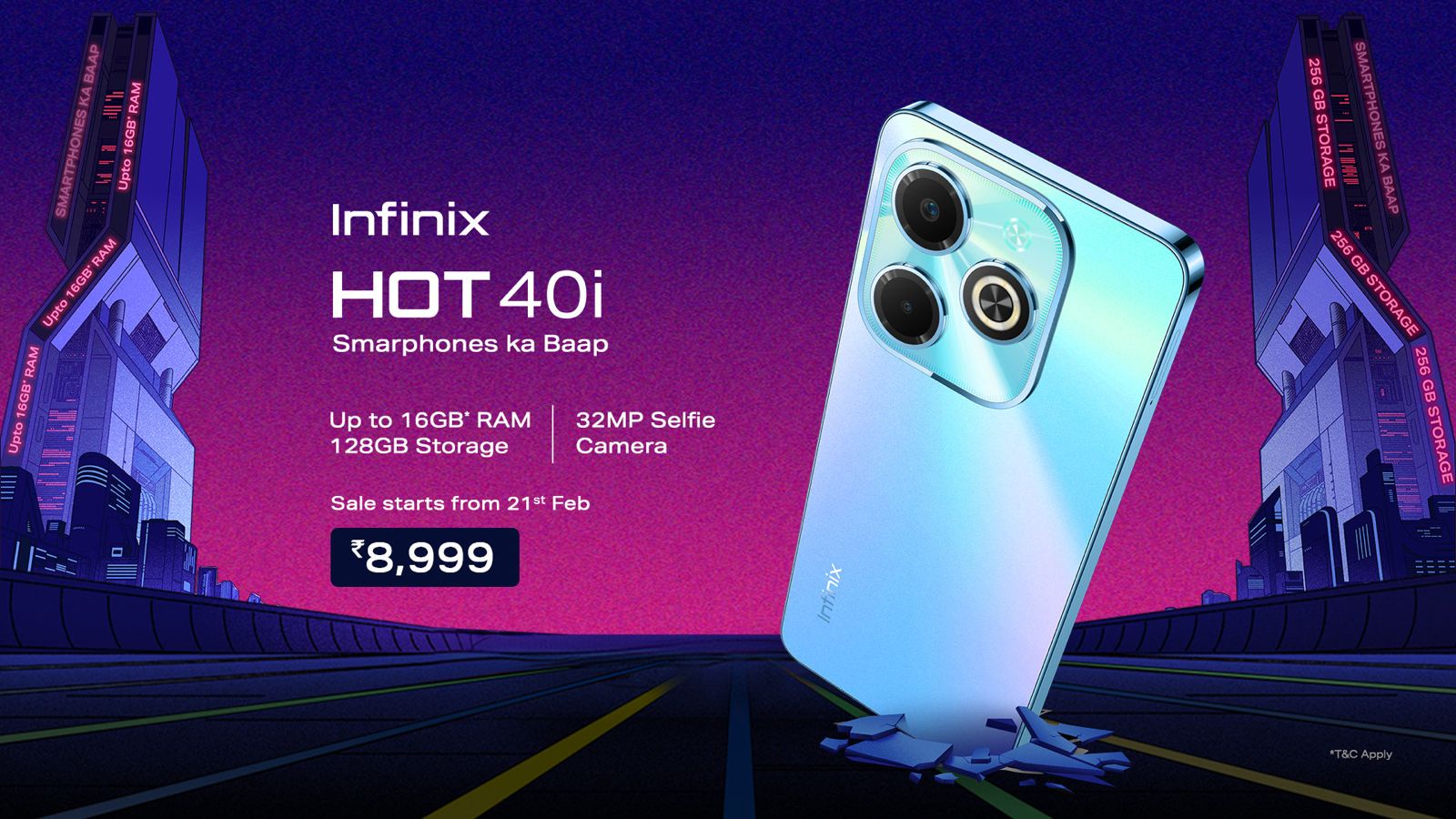 Infinix Hot 40i: Pricing and Availability