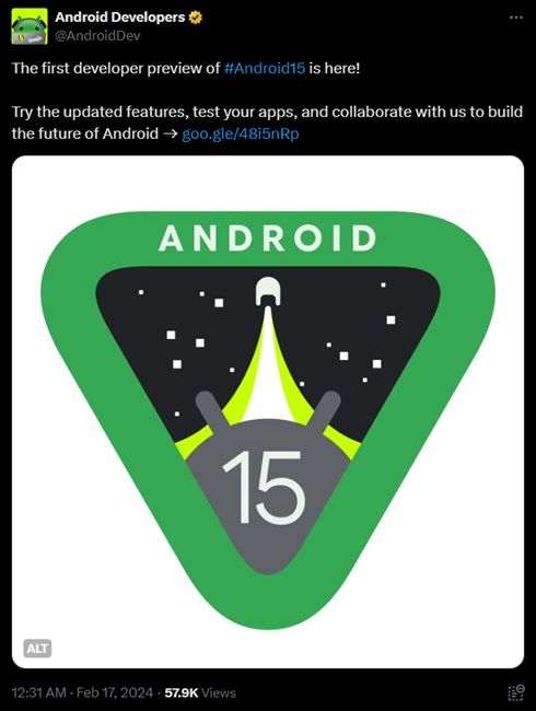 Here’s everything new in Android 15 Developer Preview 1