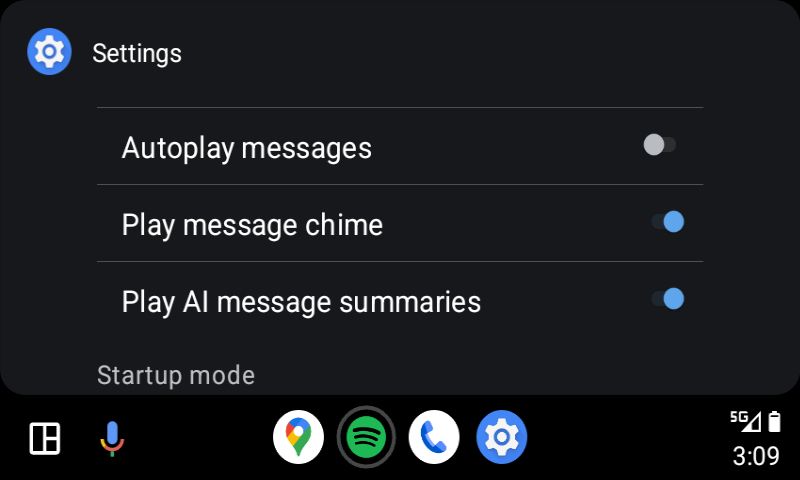 How to opt-in to Android Auto message summaries