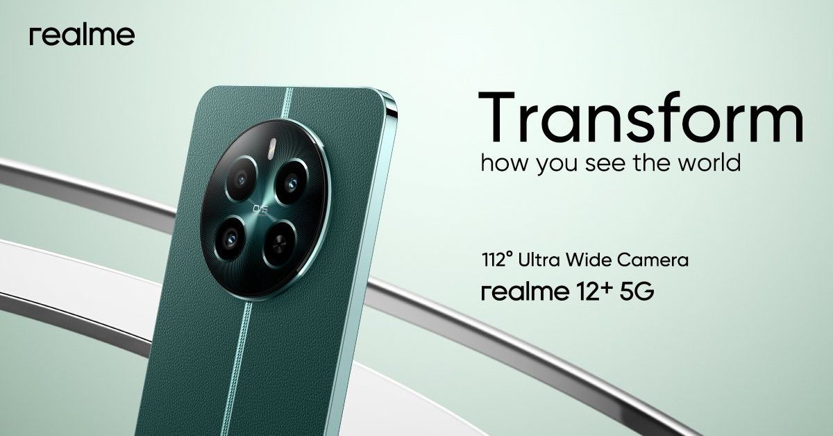 Realme 12+ 5G will feature portrait and ultrawide cameras on the rear