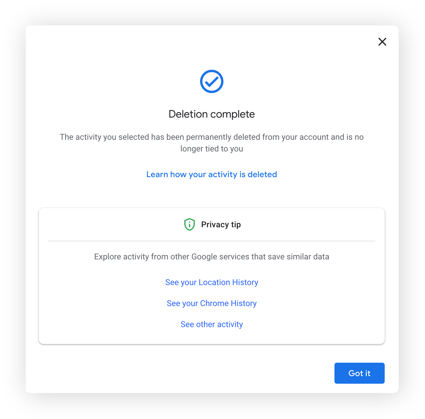 Tips for managing privacy with Google Activity controls and auto-delete settings