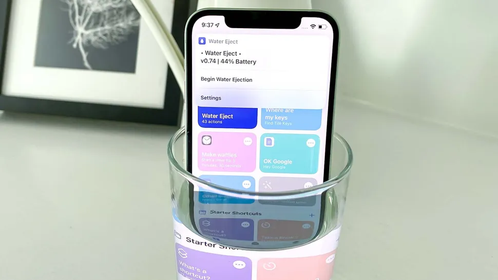 How to Eject Water from Your iPhone Safely with Siri Shortcut in 2024 ~ My  Mobile India