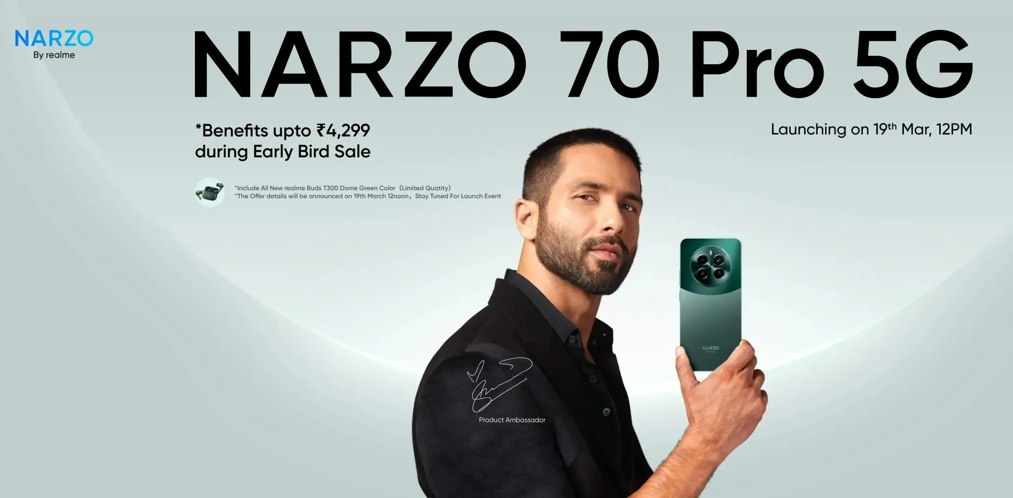 Realme Narzo 70 Pro 5G Early Bird Sale Announced