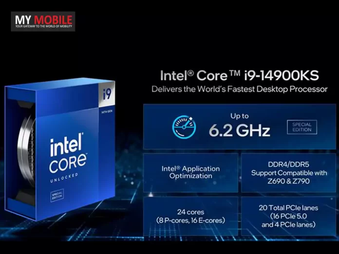 Intel Core 14th Gen i9-14900KS Powers Desktop PCs to Record-Breaking Speeds Intel Core 14th Gen i9-14900KS Powers Desktop PCs to Record-Breaking Speeds