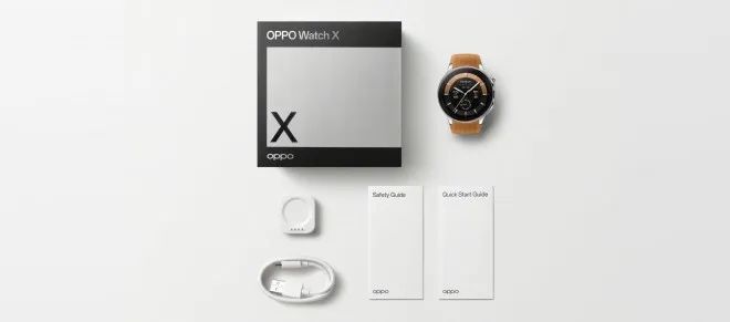 Oppo Watch X retail package