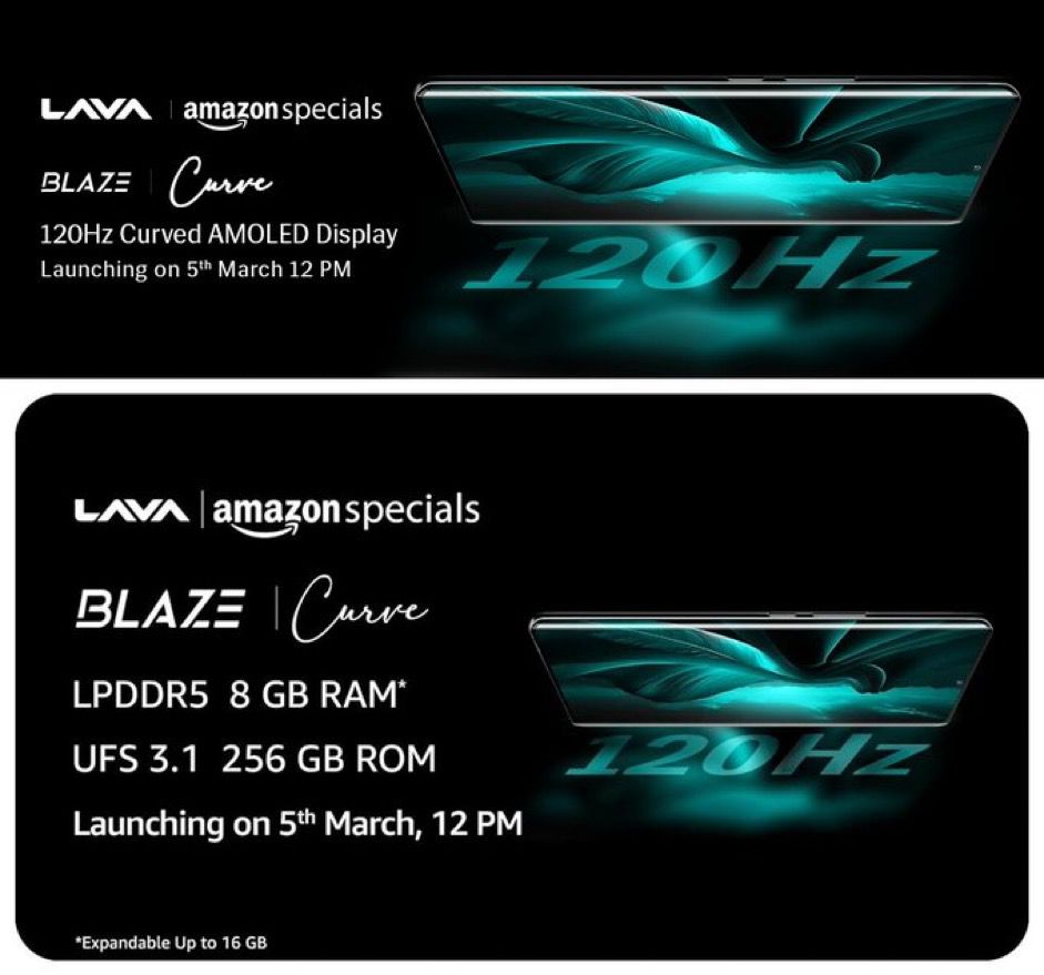 Lava Blaze Curve 5G Set for Launch in India on 5th March: Complete Rumour Roundup
