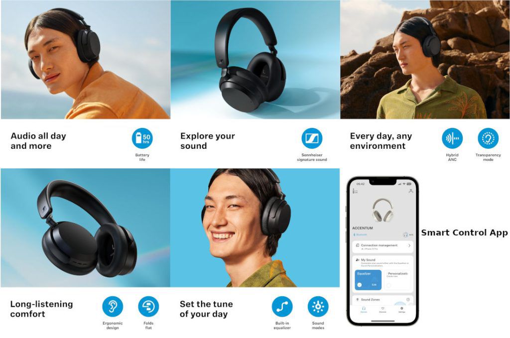 Sennheiser Accentum Wireless Headphones: Features & Specifications