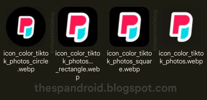 Also concealed within the current TikTok app is the new TikTok Photos icon, shown in AssmbleDebug’s capture