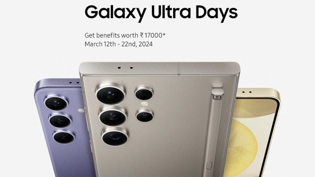 Samsung Announces ‘Galaxy Ultra Days’ with Exciting Offers