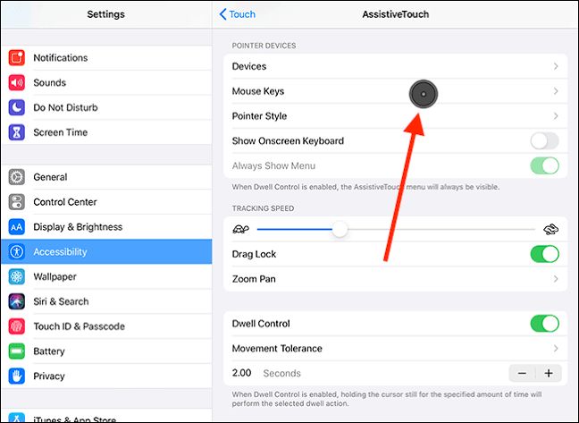 Step 4: Refining the iPad Mouse Cursor