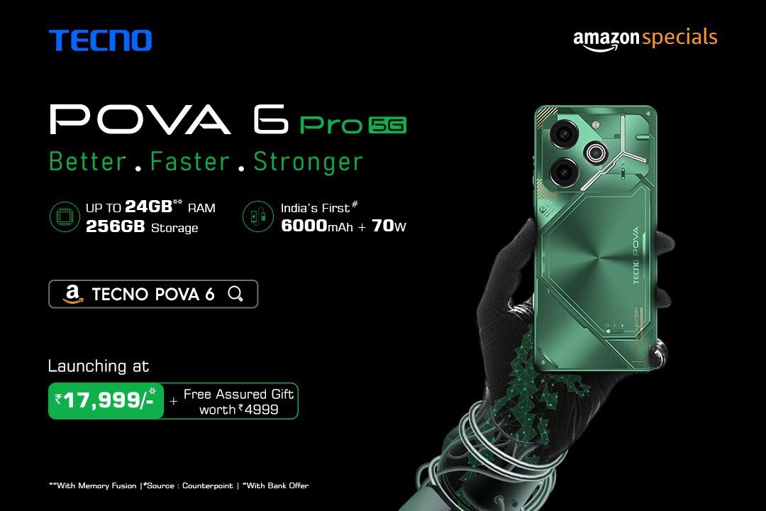 Tecno POVA 6 Pro: Pricing and Availability