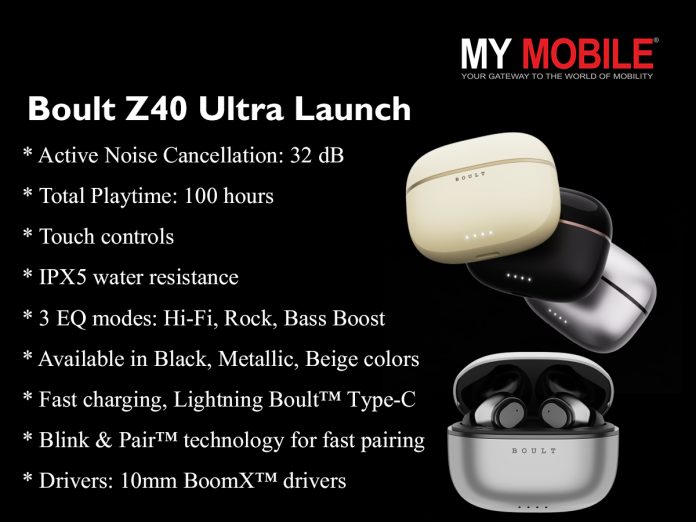 BOULT TWS Z40 Ultra BOULT TWS Z40 Ultra