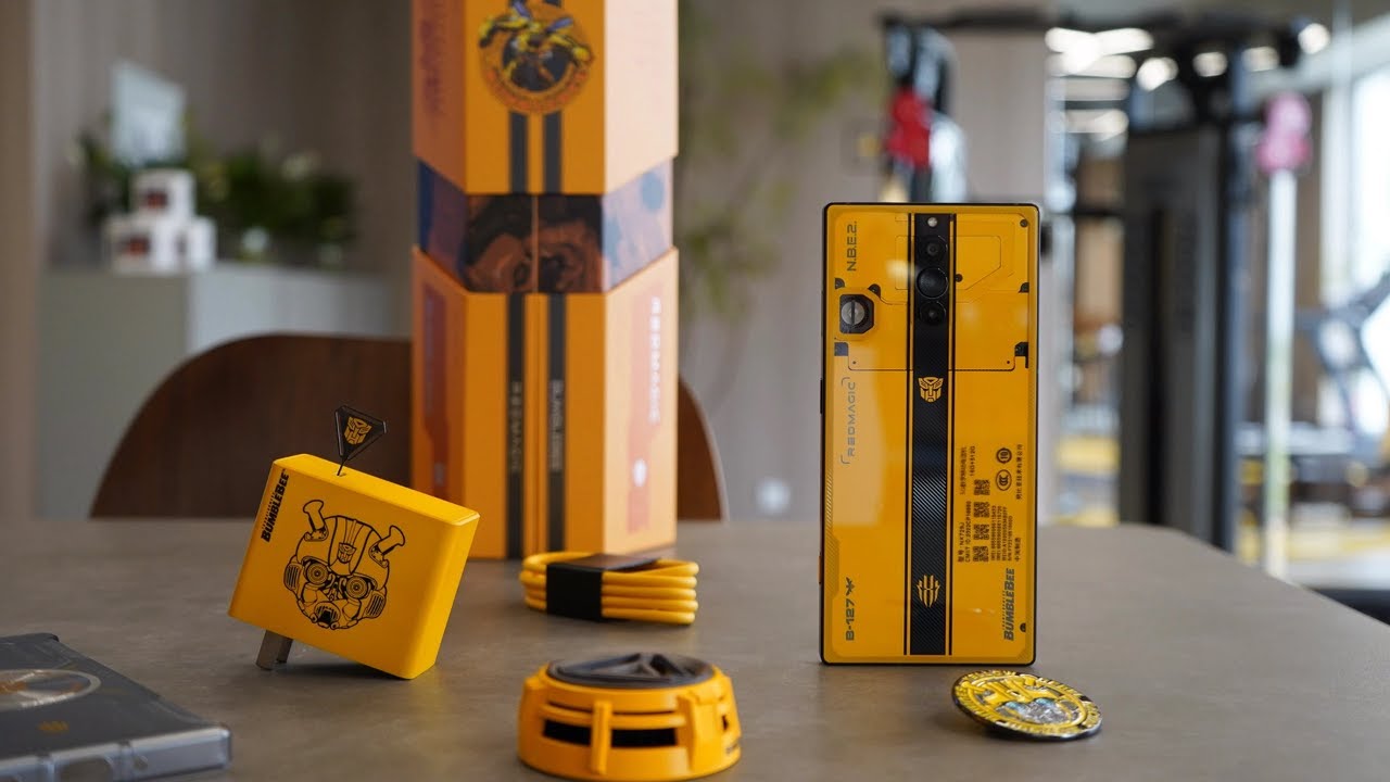 Red Magic 9 Pro Bumblebee Transformers Edition Set for China Launch 