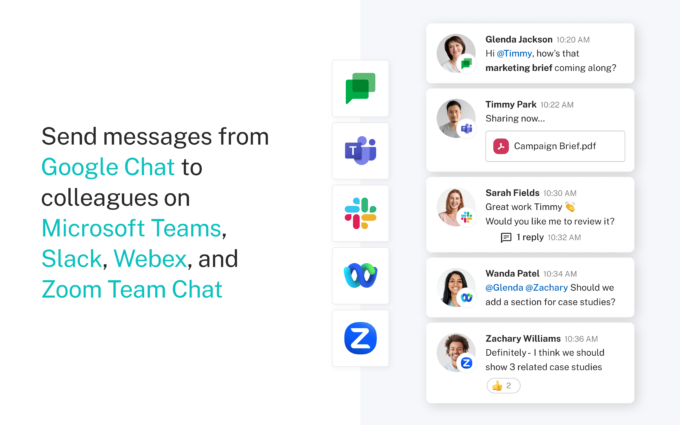 Google Chat Expands Cross-Platform Messaging with Slack and Microsoft Teams