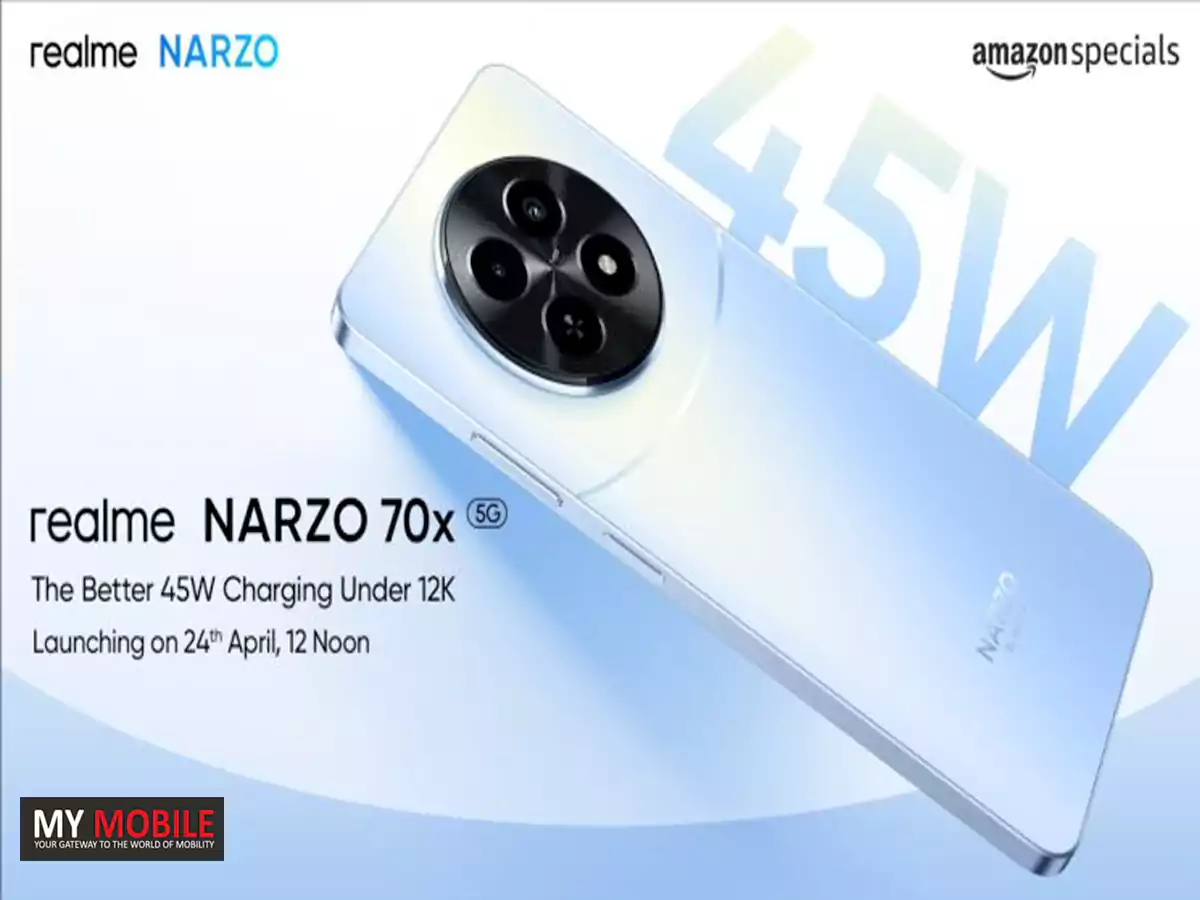 Realme Narzo 70x 5G Launch Set for April 24 in India: What You Need to Know