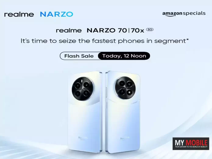 realme NARZO 70 series 5G ‘Flash Sale’ on 29th April from 12 PM onwards on realme.com and Amazon.in 