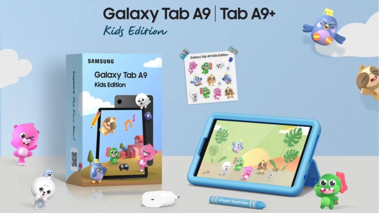 Galaxy Tab A9 Kids Edition: Features