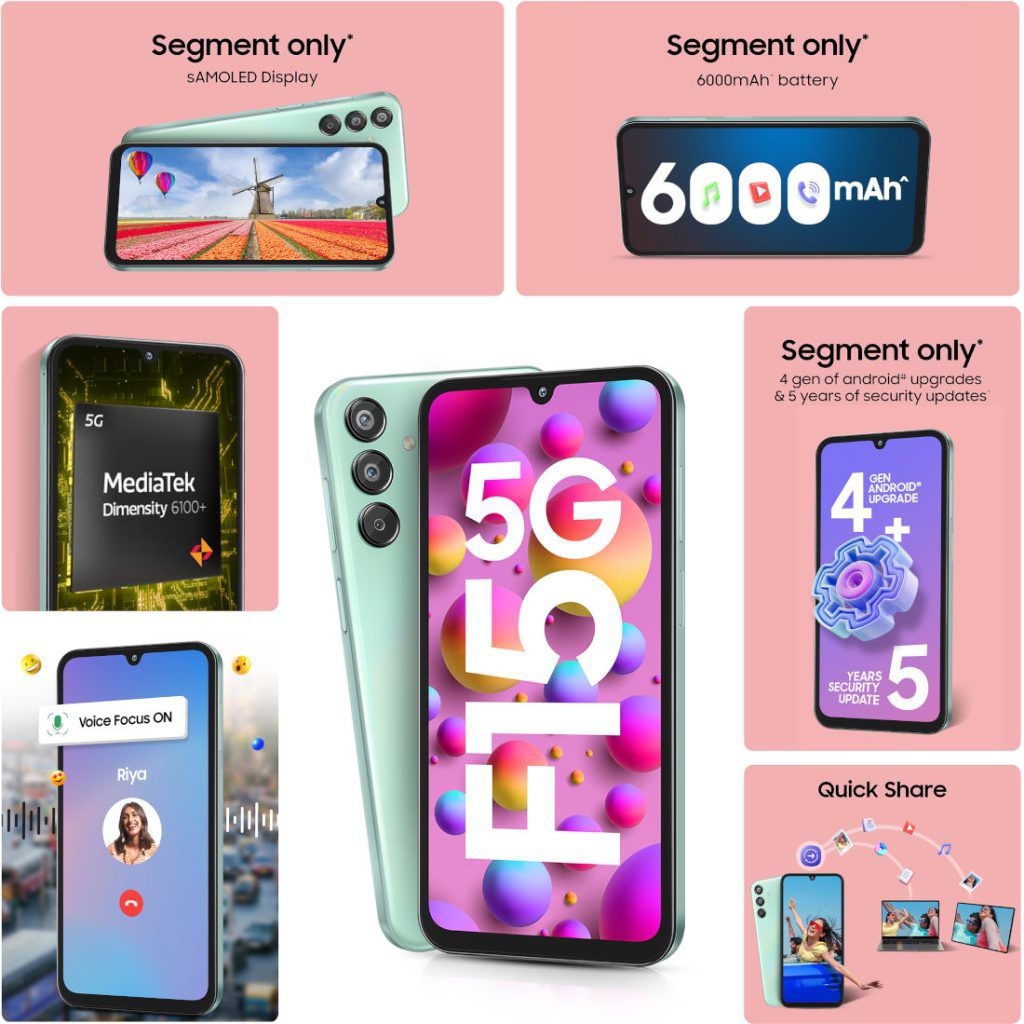 Samsung Galaxy F15 5G specifications