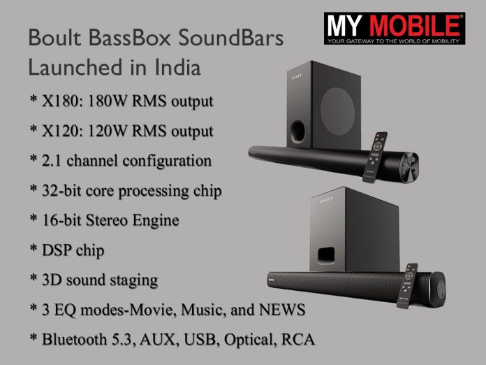 Boult BassBox SoundBars