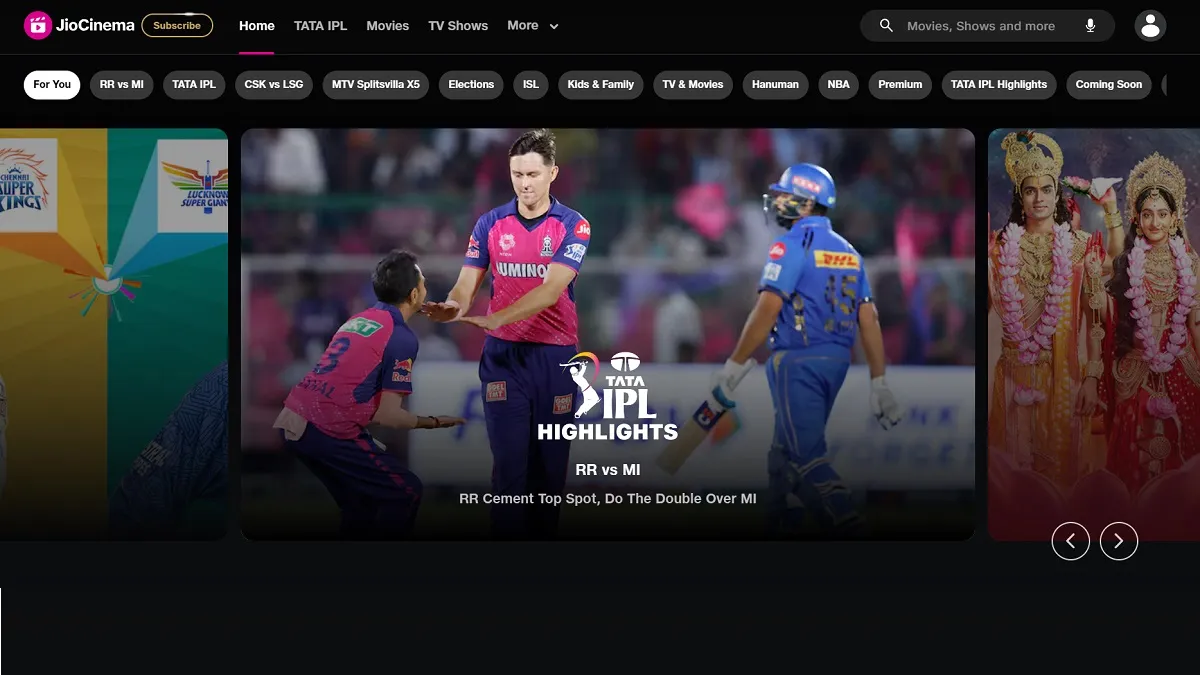 Ad-free viewing especially beneficial during IPL 2024 matches