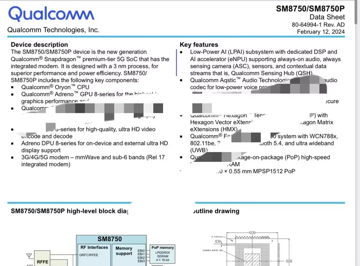 Snapdragon 8 Gen 4 shows underwhelming clock speeds in leaks